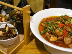 佐料油呛鸡-紫滇源云南生态菜(丹凤街店)