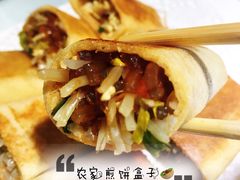 绿色农家煎饼盒-鸭王烤鸭店(三里河店)