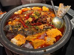 -探鱼·鲜青椒爽麻烤鱼(广州花都来又来店)