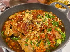 水煮牛肉-小河盐帮·私家菜·烤鸭(三元桥·霄云路店)