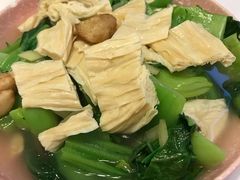 鲜支竹捞水东芥菜-清晖小苑•顺德地方菜(壹海城店)