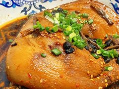 猪肘子-恋拐子油爆虾·家常菜
