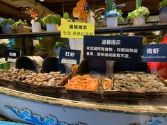 自助取餐区-领鲜活海鲜榴莲自助火锅(东门店)