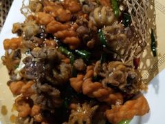 -东来菜馆•手抓海鲜家常菜•海鲜锅贴(鸽子窝店)