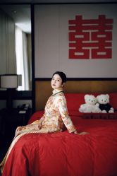 -懿沉香中式嫁衣礼服秀禾服龙凤褂马来褂旗袍总店
