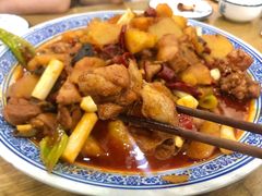 优质鸡腿肉大盘鸡-福顺祥大盘鸡(临潼店)