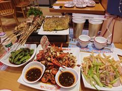去头卤水蒜蓉虾-庆峰龙虾烧烤(合肥一店)