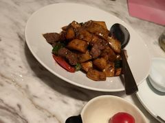 珍菌牛肉粒-汤城小厨•粤菜•靓汤(西直门凯德MALL店)