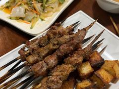 烤羊肉串-大明铜锅·烤涮坊·烧烤(新开路店)