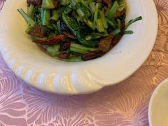 青菜炒牛肉-陶然居·重庆菜(解放碑店)