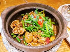 酸菜炒猪大肠-粤集·手工粤菜(皇庭广场店)