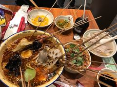 -老城区炭火牛蛙锅(国展中心店)