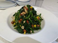 八宝菠菜-大眼锅贴水饺(河东店)