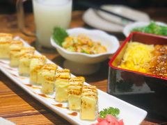 鲜切芒果芝士卷寿司-小川洋风料理(街道口店)