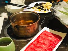 雪花牛肉-金陵饭店 56F 家·海鲜火锅餐厅