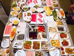 自助取餐区-海底捞火锅(青山湖万达夜宵主题店)