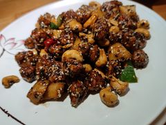 腰果牛肉粒-圆满素食林饭店非遗素食(河西店)