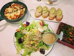 芝士香辣海鲜焗意面-丽莎沙拉轻食餐厅(国贸店)