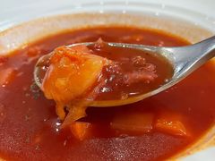 俄罗斯红菜汤-满洲里饭店-尼基金俄餐厅