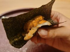 炙烤帆立贝佐海胆-鮨龍