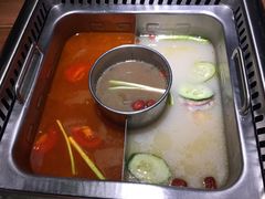 骨头汤番茄锅底-巴邑火锅·鲜切牛肉(萧山银隆店)
