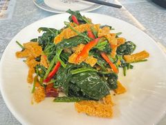 菠菜拌面筋-汗腾格里·风味餐厅(新疆驻京办店)