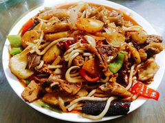 大盘鸡-炕锅羊肉土火锅面片大王