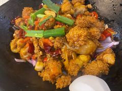 干锅鱼籽鱼泡-湖南乡情湘菜馆(罗湖店)