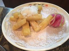 炸打糕-猪啊牛呀羊啊铜盘烤肉(正大广场店)