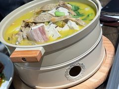 咸肉河蚌煲-老五烧烤(盘金华府总店)