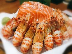 TT厄瓜多尔白虾-赤坂亭·M9和牛烧肉·铁板烧·日料398放题(长泰广场店)