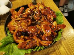 辣炒鸡爪-富乐满韩国正宗炸鸡韩国料理(虹泉路店)