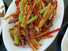山药烧牛柳-来顺成饭庄