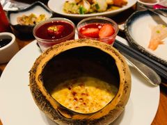 椰子焦糖布丁-mezza9 Macau(澳门君悦酒店)