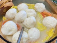 浓鱼汁泡手打鱼腐-悦湖公馆