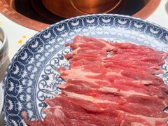 手切羊后腿-北京老门框爆肚涮肉馆(锦业路店)