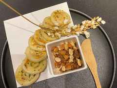 鹅肝酱拌葱油饼-桂语山房(满觉陇店)