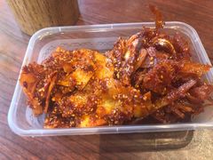 辣板筋-聚合鑫东北熏酱熟食麻辣面(长阳店)