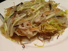 韭黄肉丝两面黄^_^-建滔诺富特酒店-悦餐厅
