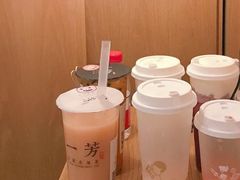 菠萝百香果乳酸菌味气泡水-喜茶(北京三里屯太古里店)
