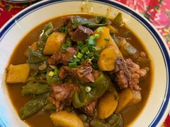 排骨炖豆角-闯关东东北农家菜(崂山石老人店)