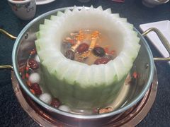 -得意咚瓜·顺德鱼生·冬瓜盅火锅