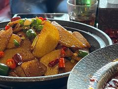 干锅土豆片-小天府川菜馆(魏公村店)