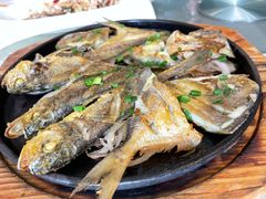 铁板杂鱼-大榭国际大酒店-中餐厅