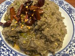 炒麻豆腐-李记白水羊头·清真老味家常菜(石景山店)
