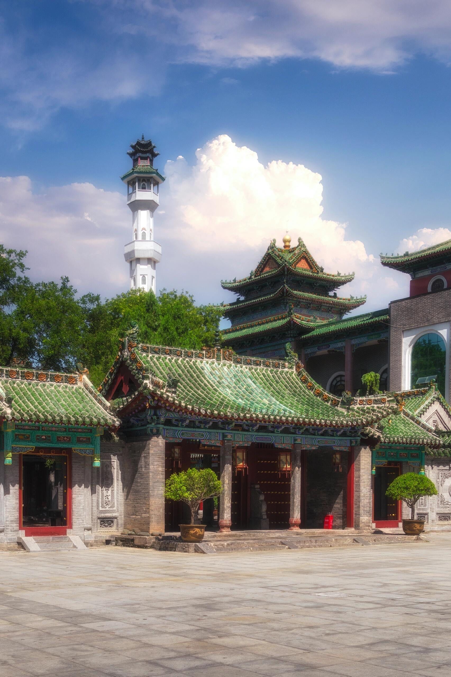 藏在郑州市区的千年古寺🏯