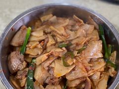 鲜笋炒五花肉-红旗山庄(圭峰山店)