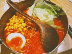 肥牛炼番茄米线-火山屋台(新街口店)