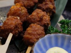 炸三文鱼丸-酉林和牛·烧肉