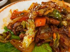 炒五花肉-海云台韩式汤饭·13年匠心韩料(南山店)